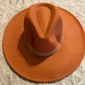 Stylish Brown Fedora Hat